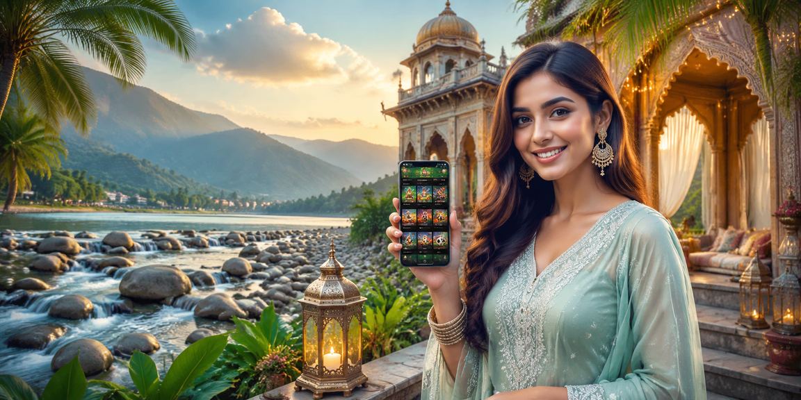 সিলেটে ঈদ উৎসবের সময় মোবাইলে বেটিং উপভোগ করছেন একজন ব্যবহারকারী